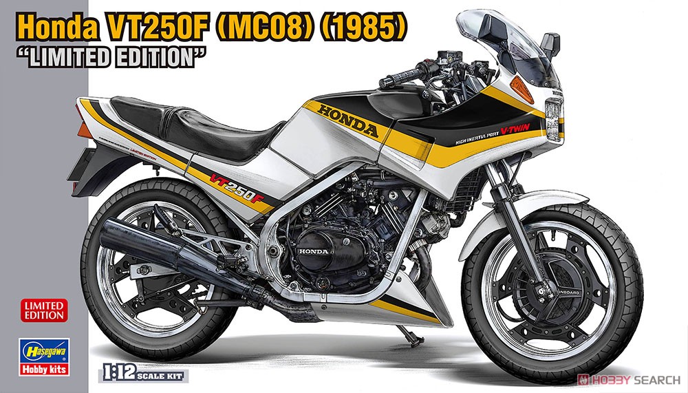 1:12 Сборная модель мотоцикл HONDA VT250F (MC08) (1985) (Limited Edition) - 21761