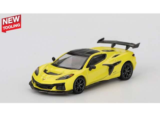 1:64 Chevrolet Corvette C8 ZR1, accelerate yellow 2025 - MGT01158BL