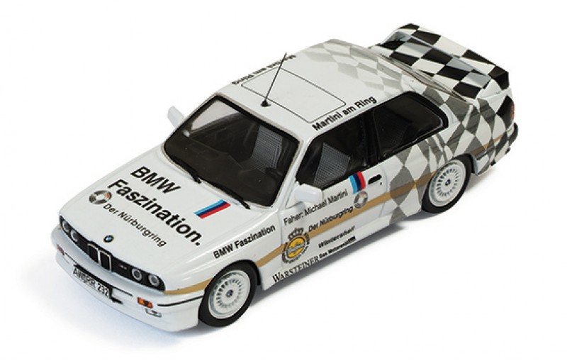 1:43 BMW M3 Nurburgring Taxi E30 (1990), white - CLC234