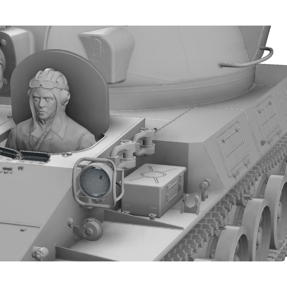 1:35 Механик-водитель 60-х годов - FL35010