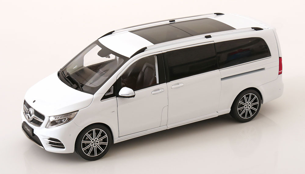 1:18 MERCEDES-BENZ V-Klasse L long  version, white - 105016