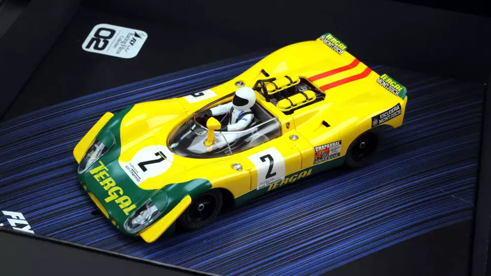 1:32 PORSCHE 908/2 Jo Siffert Special Edition (1970), yellow/green - 99035