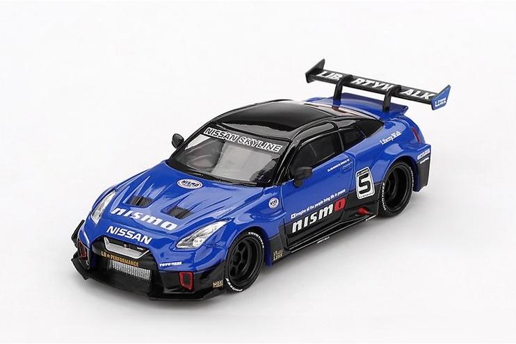 1:64 NISSAN LB-Sihouette Works FT 35GT-RR, blue - MGT01124