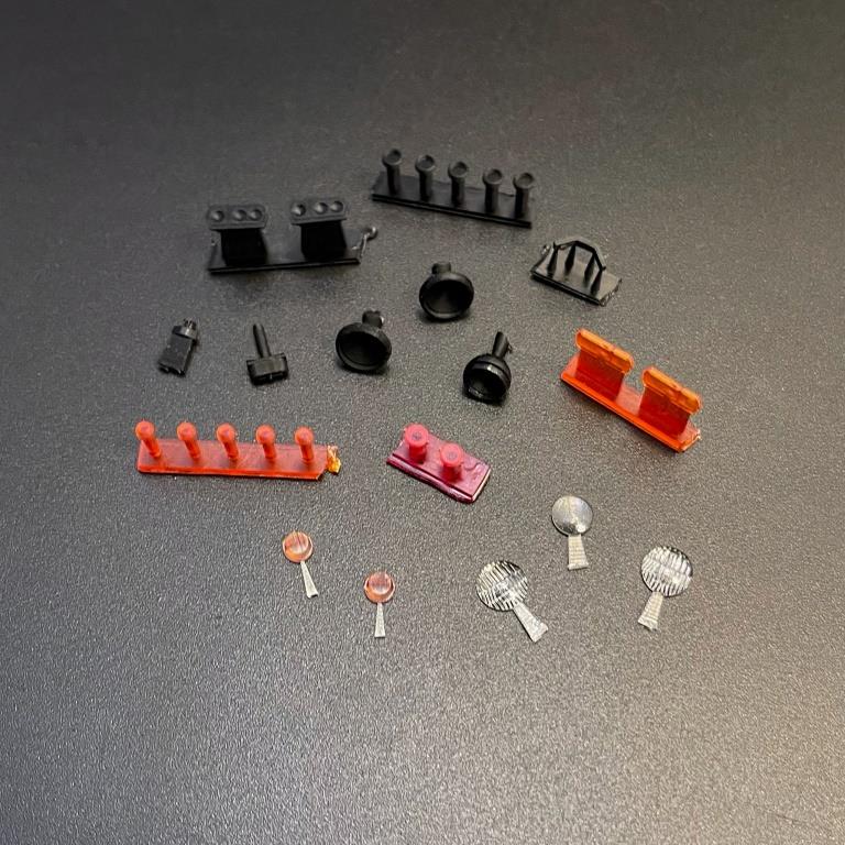 1:35 Комплект оптики для модели фирмы 'Звезда', арт. 3707 - 35-11