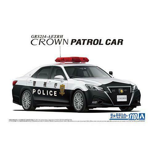 1:24 Сборная модель Toyota Crown Patrol Car GRS214 '16 - 05752