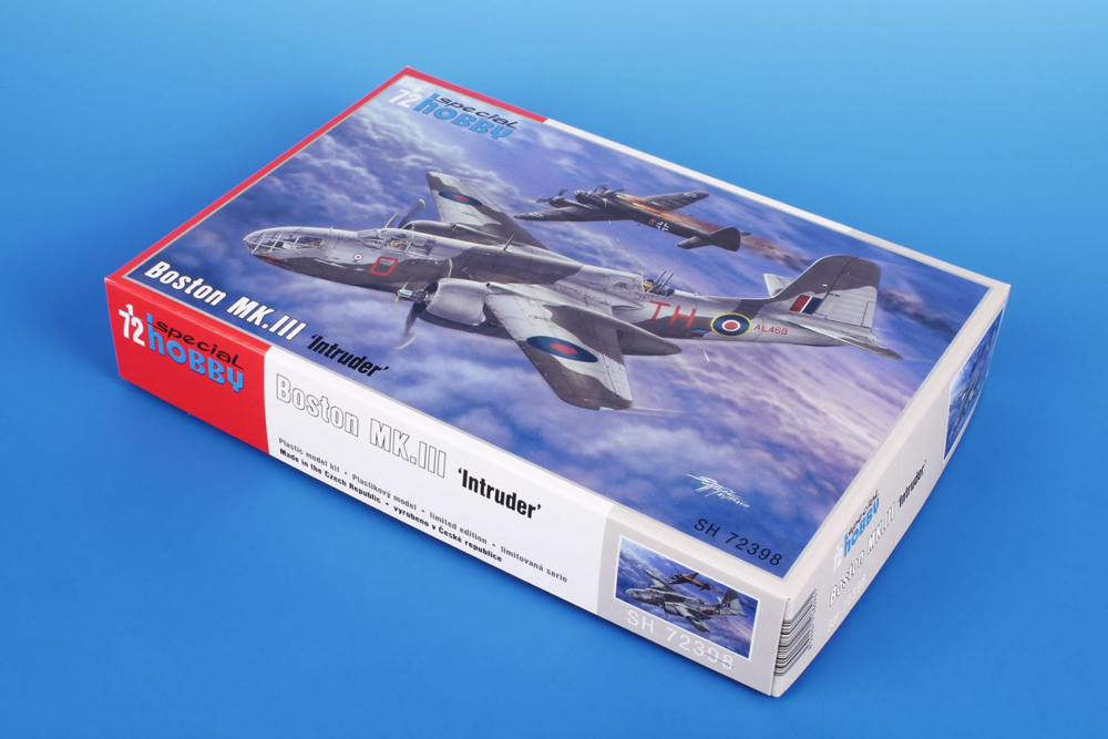 1:72 Сборная модель Boston MK.III Intruder - SH72398