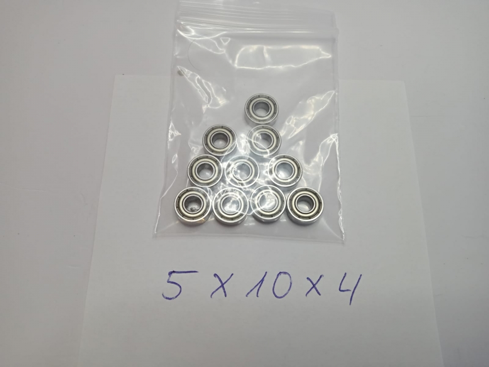 Подшипники 5Х10Х4, 10 шт - MSH096