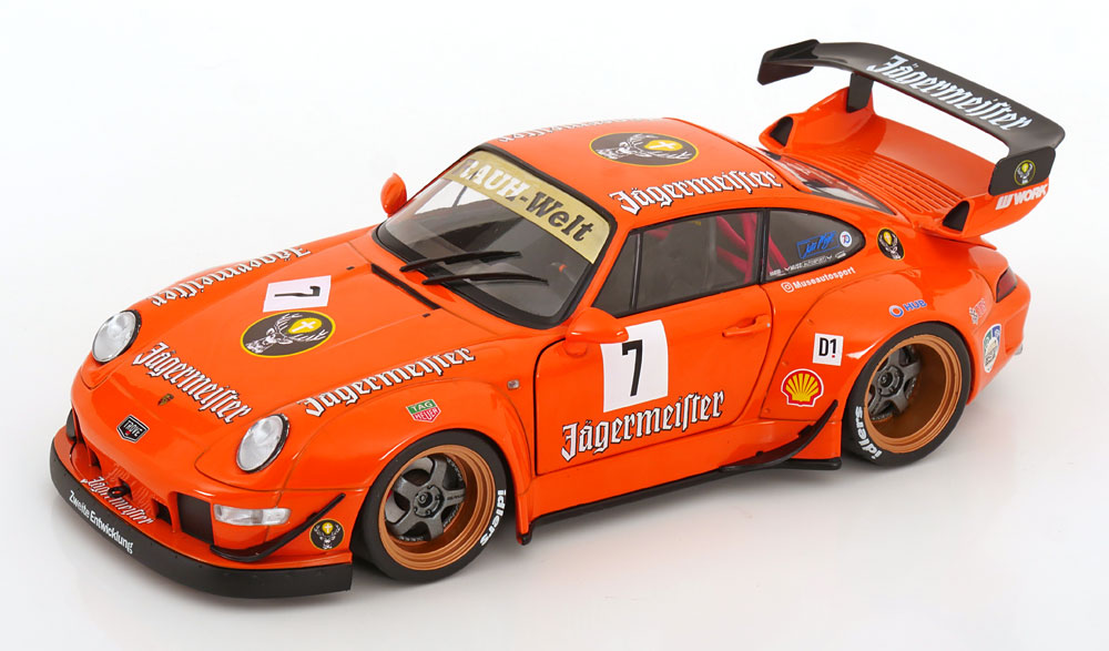 1:18 PORSCHE 911 (993) RWB Jaegermeister (2020) - S1808506