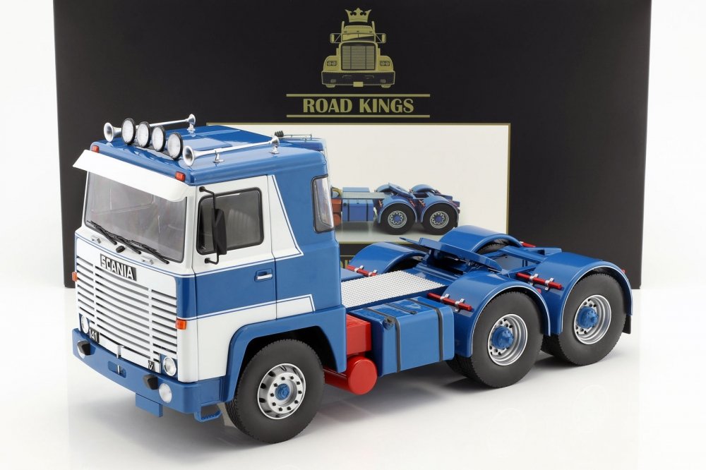 1:18 Scania LBT141 1976 Blue/White - RK180013