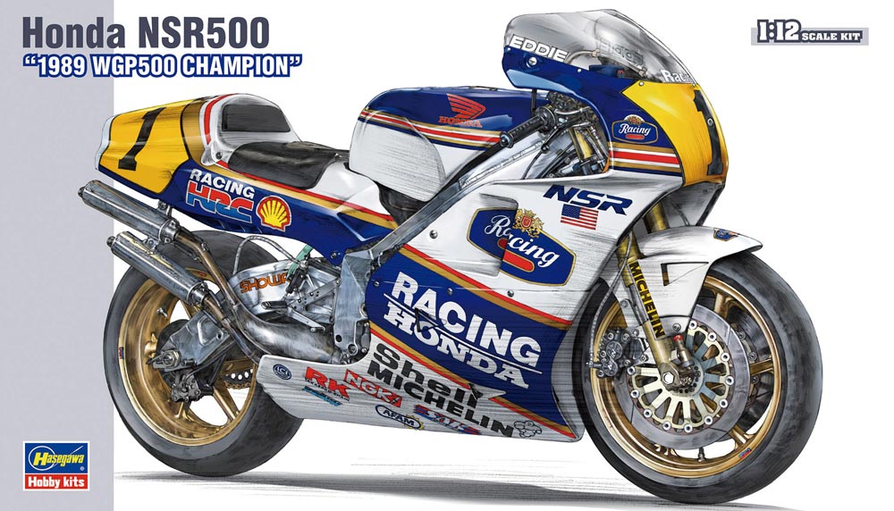 1:12 Сборная модель Honda NSR500 1989 GP500 Champion - 21504