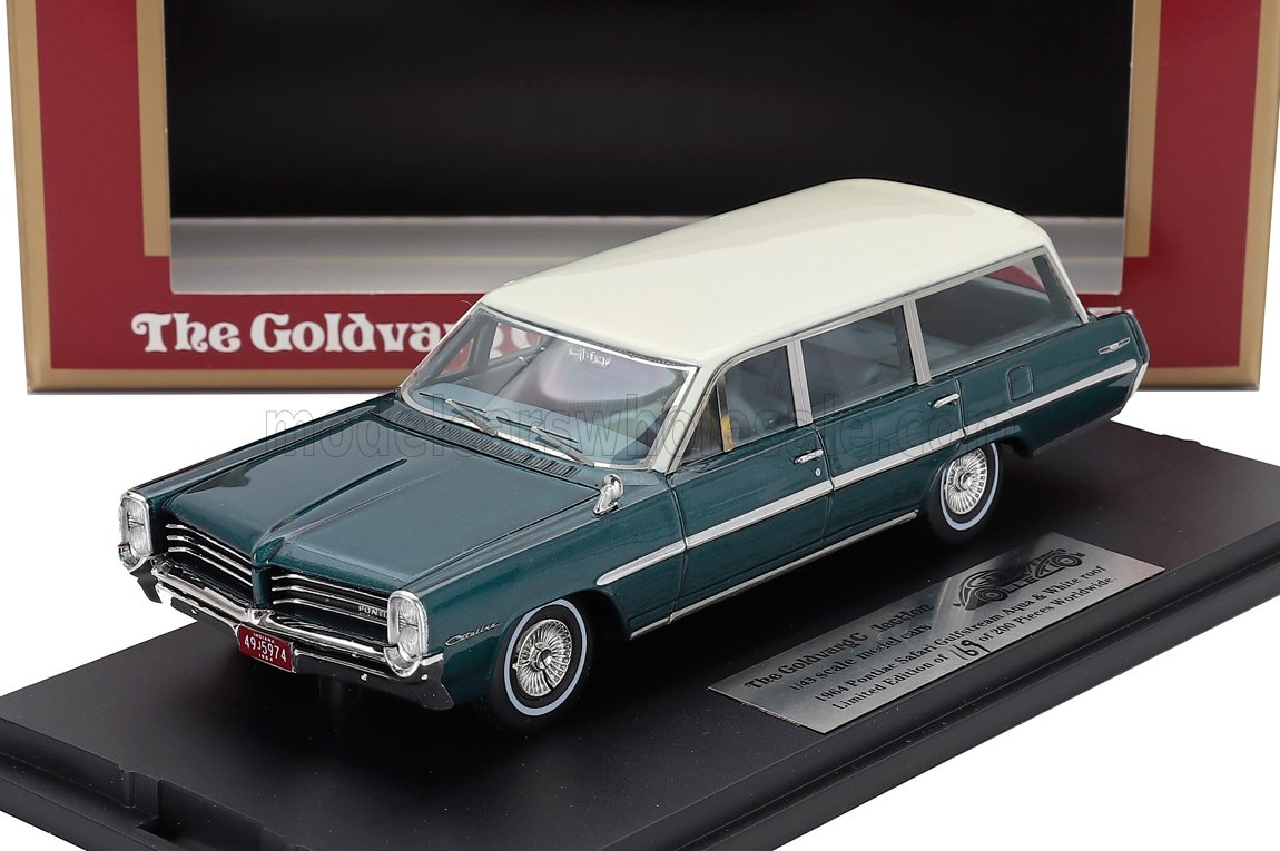 1:43 PONTIAC Safari Sw Station Wagon (1964), Gulfstream Acqua - GC093A