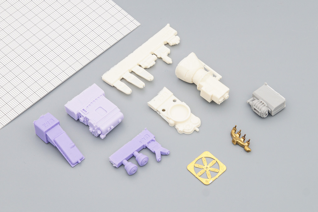 1:43 Сборная модель Двигатель ЯАЗ-М204А (Минский-200, ЯАЗ-200) - UMI013