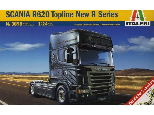 1:24 Сборная модель Автомобиль SCANIA R620 V8 New R Series - 3858