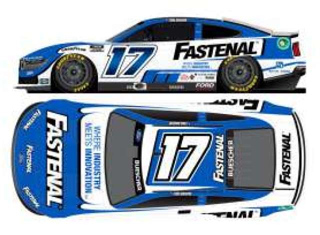 1:24 FORD Mustang #17 Chris Buescher *Fastenal*, white/blue 2025 - C172523FASCH