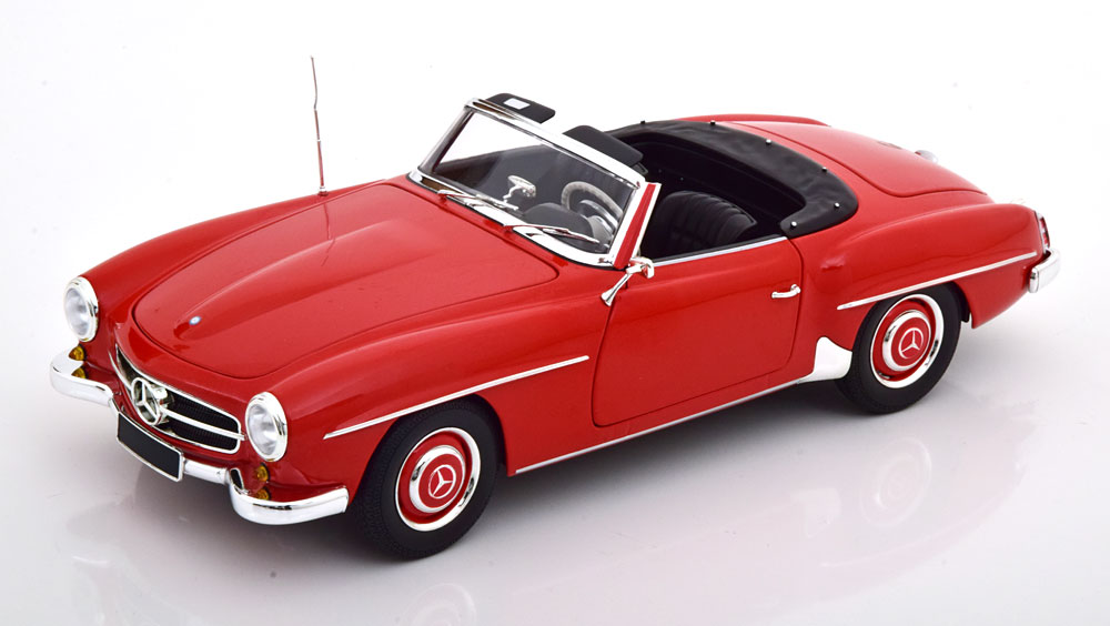 1:18 MERCEDES-BENZ 190 SL W121 Roadster (1955), red - 100037032