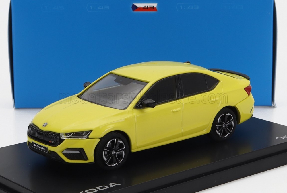 1:43 SKODA Octavia Iv Rs (2020), Light Yellow - 037GE
