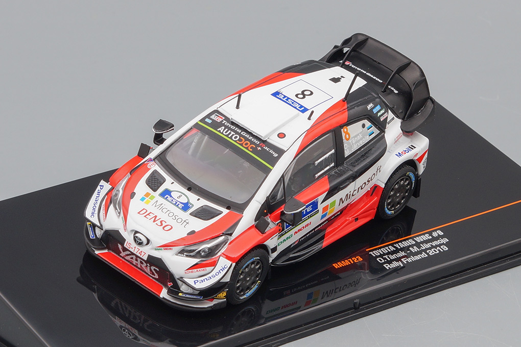 1:43 TOYOTA Yaris WRC #8 'Microsoft' Tänak/Järveoja победитель Rally Finland 2019 - RAM723