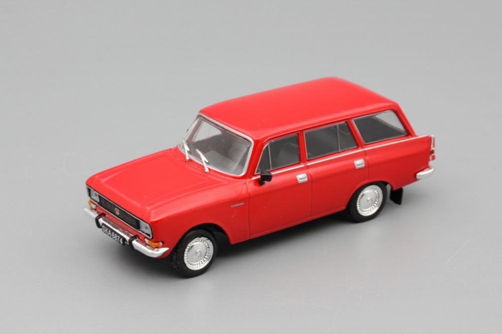 1:43 MOSKWICZ 2137, Kultowe Auta 187, red - kul187