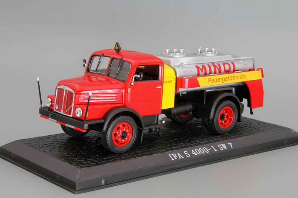 1:43 IFA S 4000-1 SW 7, серия грузовиков от Atlas Verlag, red - 7167107