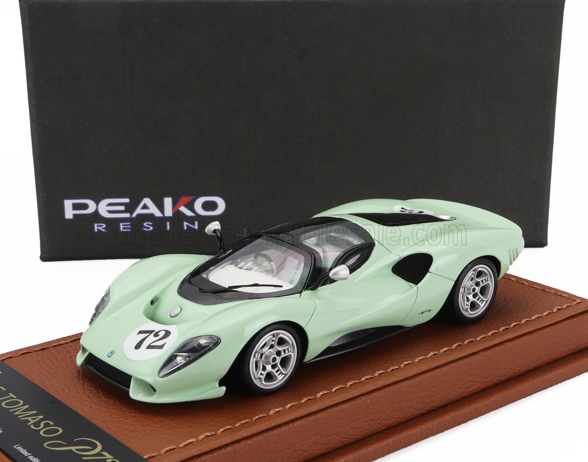 1:43 DE TOMASO P72 N 72 Racing (2020), Very Light Green - 33804