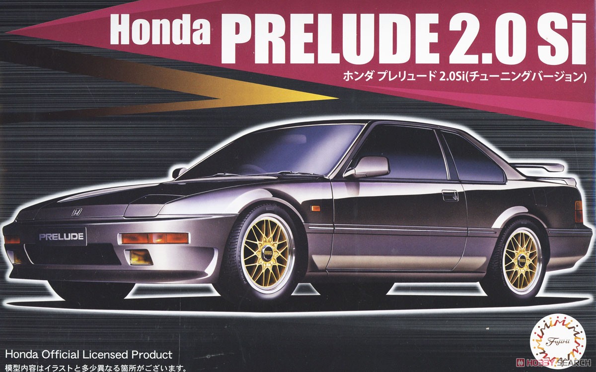 1:24 Сборная модель HONDA Prelude 2.0 Si (Tuning Ver.) - 04756