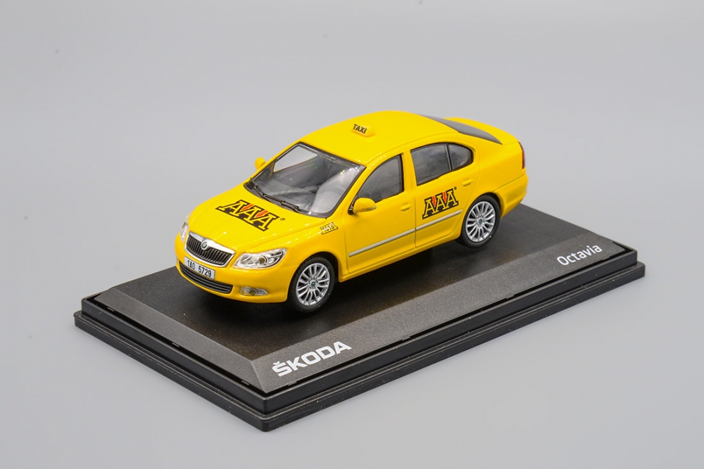 1:43 SKODA Octavia II FL (2008) - AAA Taxi - 012XD01