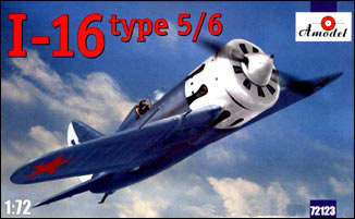 1:72 (Уценка!) Сборная модель Самолет И-16 версия 5/6 - 72123-Z1