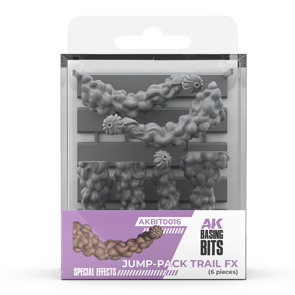 3D-печать BASING BITS Эффект огня из ранца / Jump-pack Trail FX - AKBIT0016