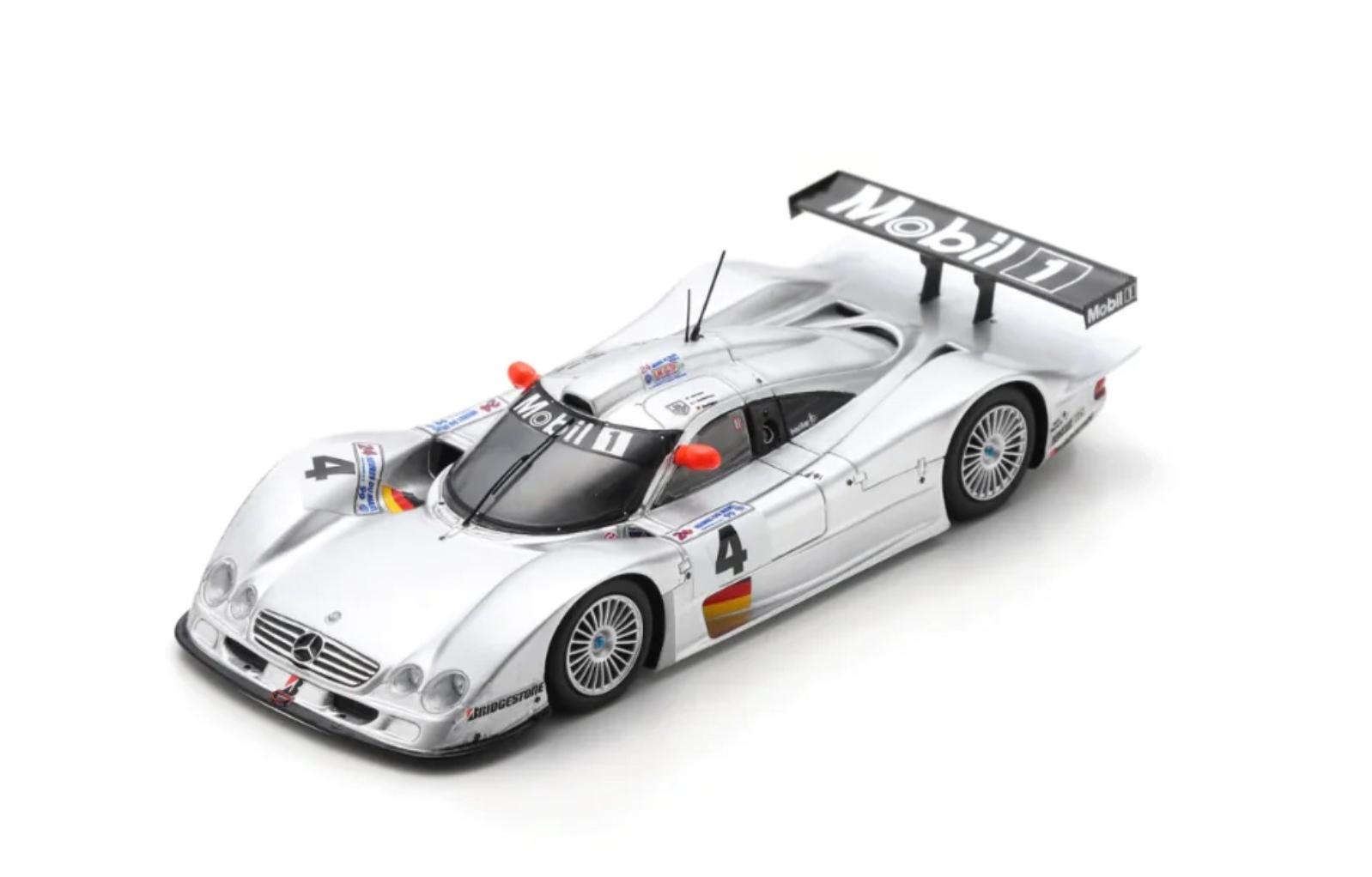 1:43 Mercedes-Benz CLR No.4 Le Mans 24H 1999 M. Webber - J-M. Gounon - M. Tiemann - S0994