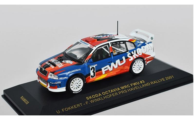 1:43 SKODA Octavia WRC FWU #3 PRS Havelland Rallye (2001) - RAM030