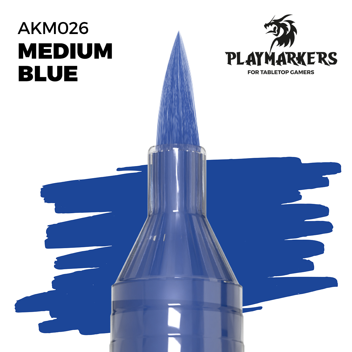 Маркер акриловый PLAYMARKER - Средне-синий / MEDIUM BLUE – PLAYMARKER - AKM026