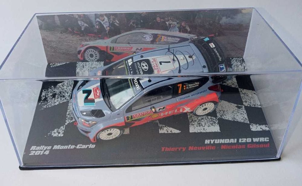 1:43 HYUNDAI i20 WRC Neuville/Gilsoul Rajd Monte Carlo 2014, RALLY CARS 47 - RALLYC047