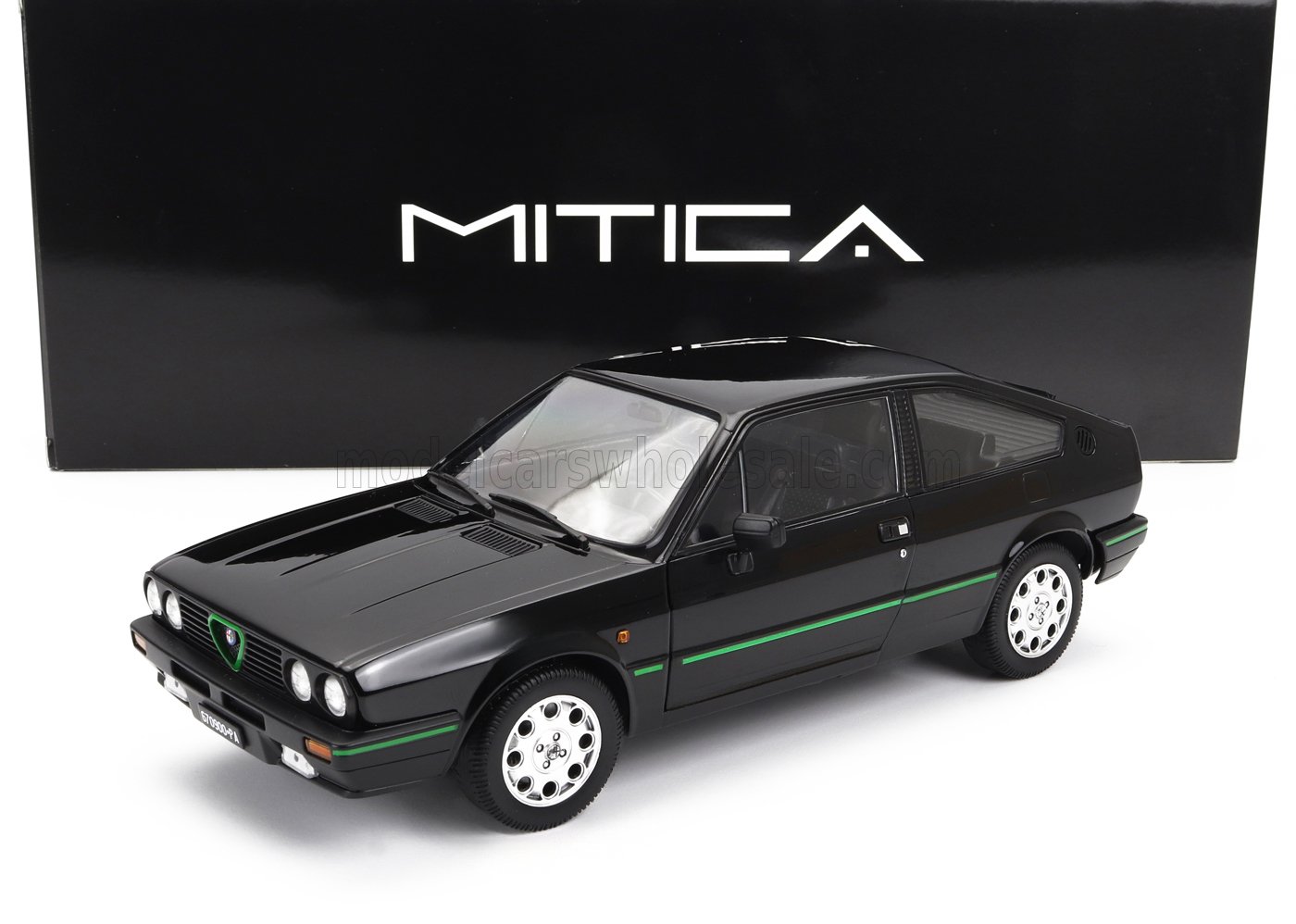 1:18 ALFA ROMEO Alfa Romeo Sprint 1.5 Quadrifoglio Verde (1983), Nero Black - 200043-D