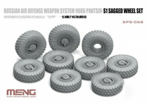 1:35 Комплект колес Russian Air Defense Weapon System 96K6 Pantsir-S1Sagged Wheel Set. - SPS-068