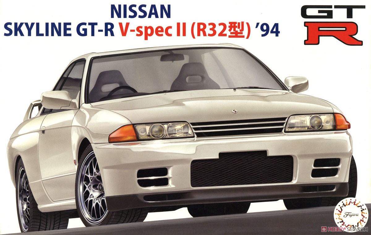 1:24 Сборная модель Nissan Skyline GT-R V-Spec II (R32) '94 - 04657