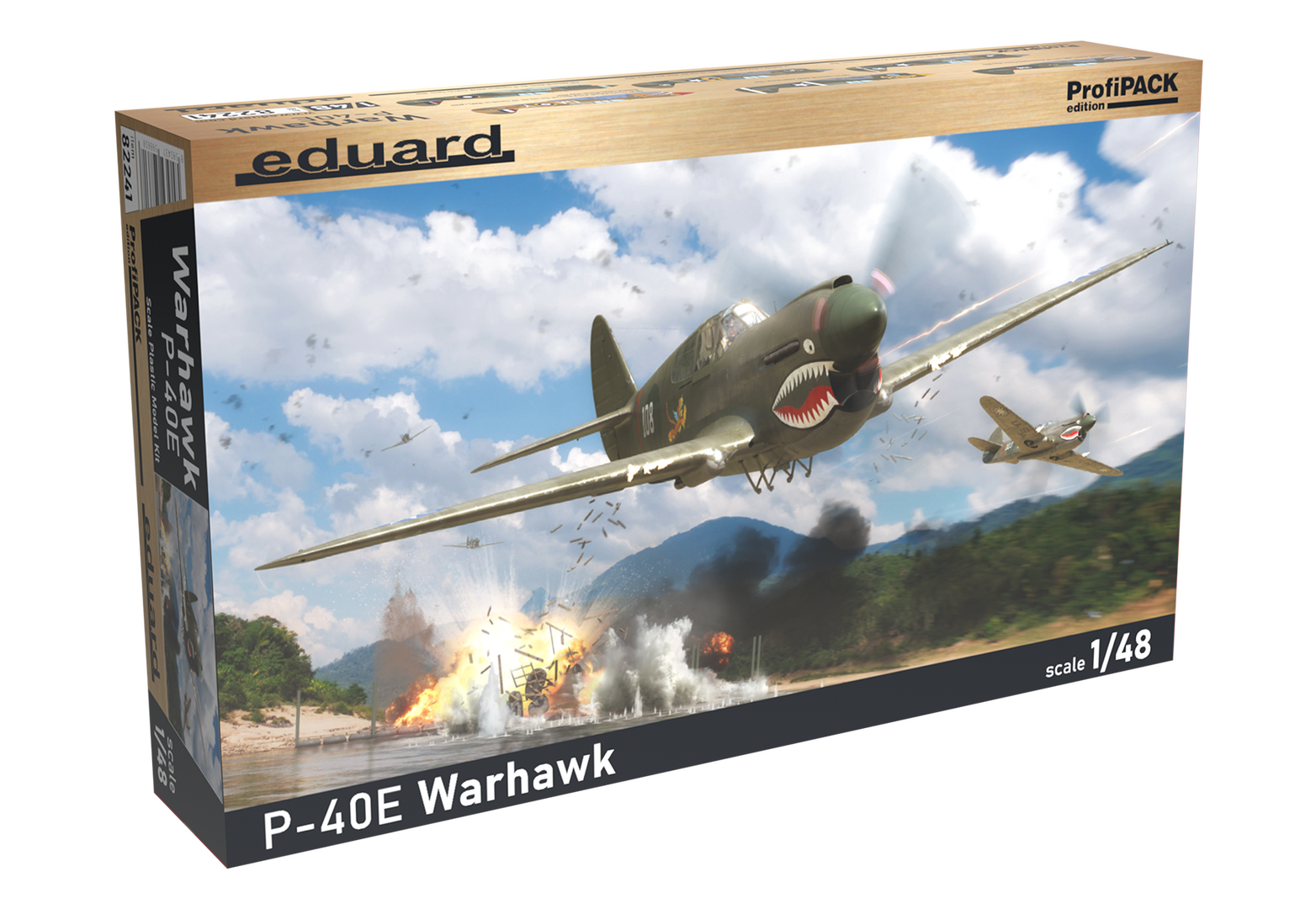 1:48 Сборная модель P-40E Warhawk ProfiPack edition - 82241