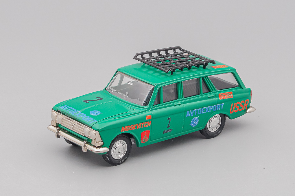 1:43 МОСКВИЧ 427 Ралли, зеленый - AG715-X1