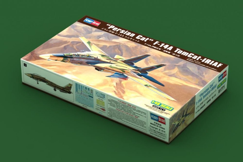 1:48 Сборная модель IRIAF Persian Cat F-14A Tomcat - 81771