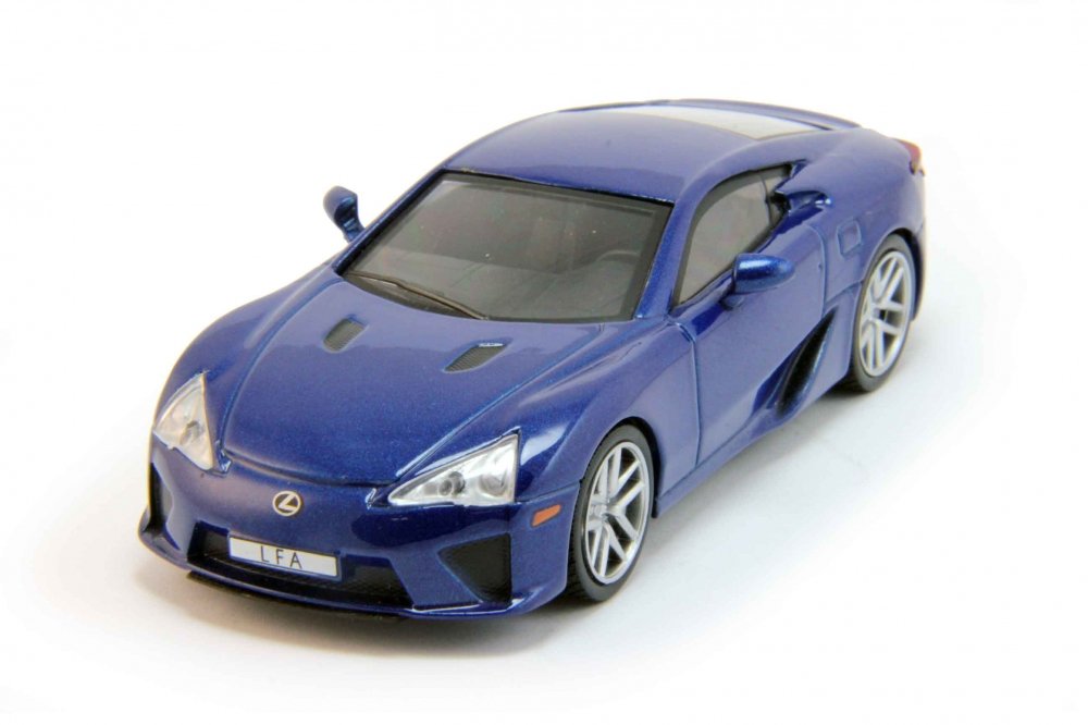 1:43 LEXUS LFA, Суперкары 24, blue - SUP024
