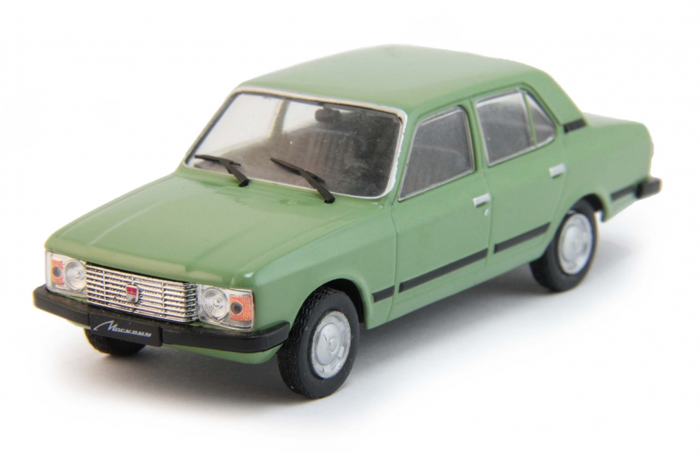 1:43 МОСКВИЧ 3-5-6, Автолегенды СССР 80, зеленый - AL080