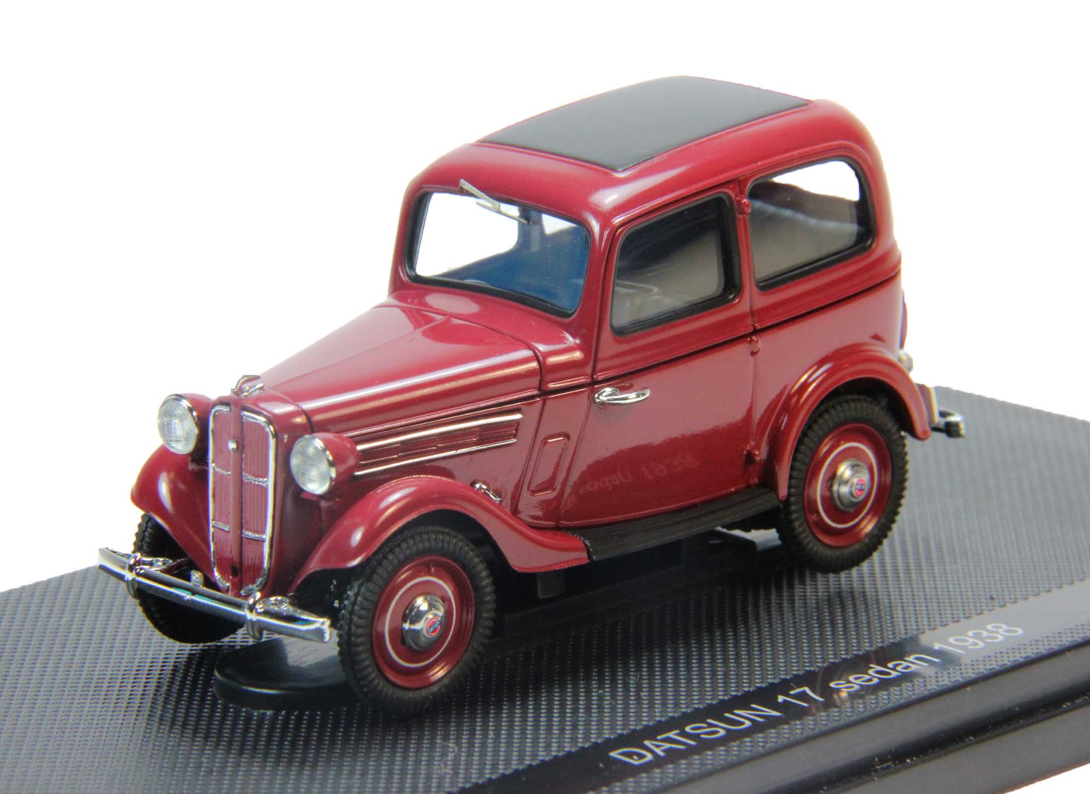 1:43 DATSUN 17 Sedan (1938), dark red - 44347