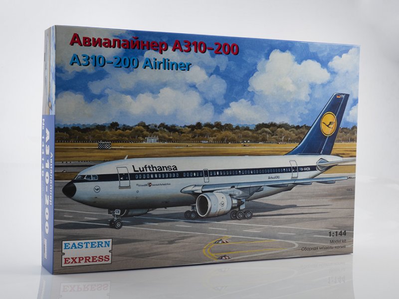 1:144 Сборная модель Авиалайнер А310-200 Lufthansa - 144149