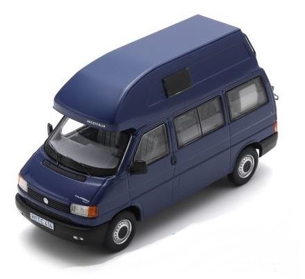 1:43 VOLKSWAGEN T4 California Campingbus (1990), Blue - 450723800