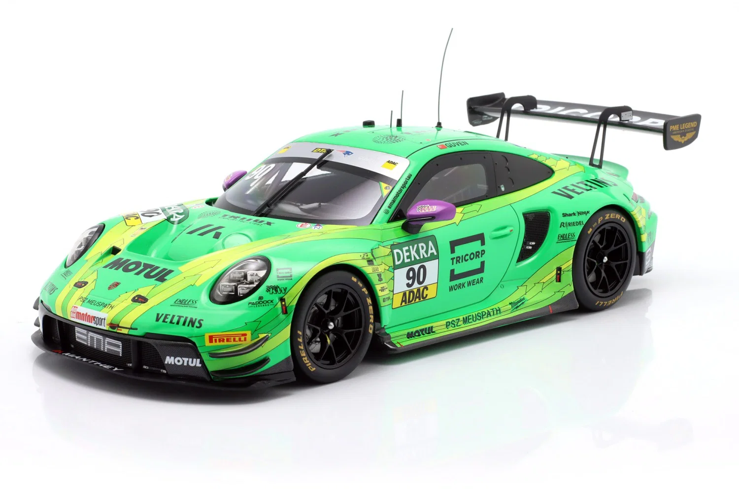 1:18 PORSCHE 911 GT3 R 'Greeno' DTM Ayhancan Güven (2025) - MG-I-911-DTM-25-1890