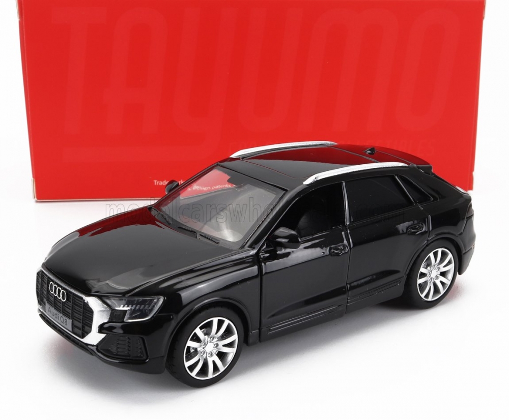 1:36 AUDI Q8 (2018), Black - 36140210