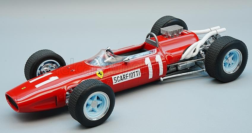 1:18 FERRARI F1 246 T81 №11 German Gp (1966) Ludovico Scarfiotti, Red - TM18-300D