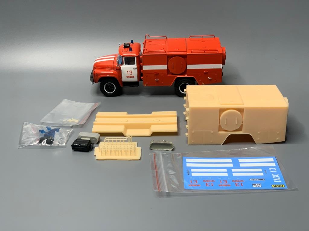 1:43 Набор для конверсии Пожарный автомобиль ГДЗС-90 (4314) - MZ087
