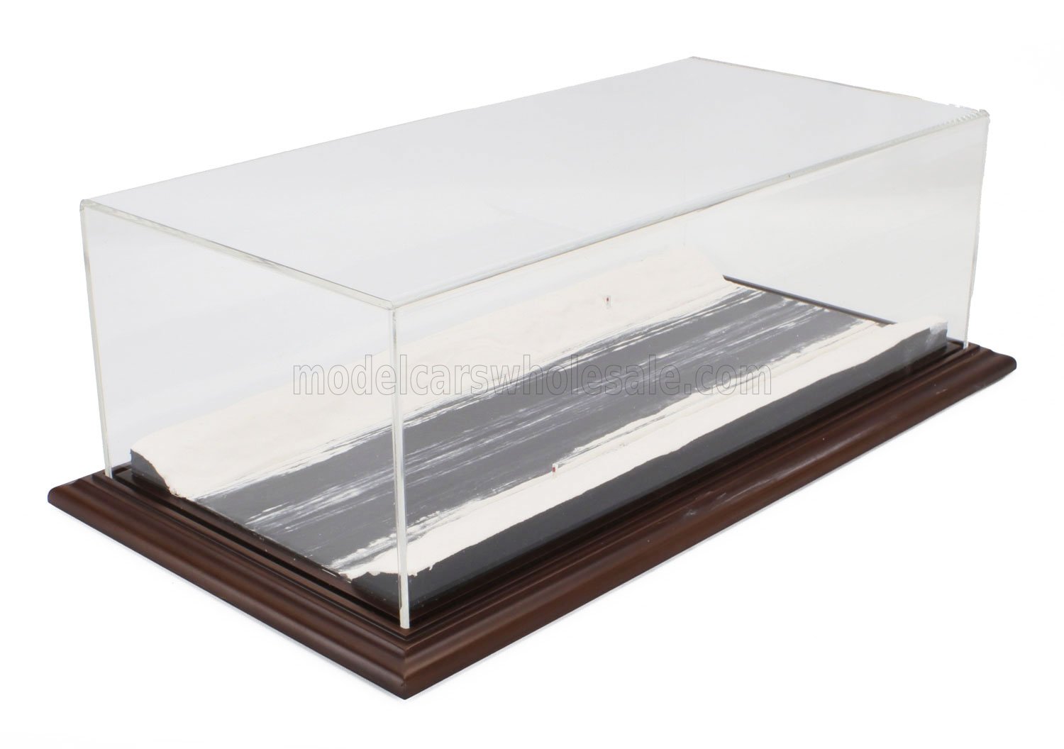 1:43 VETRINA DISPLAY BOX Diorama Base Strada Innevata Lungh.lenght Cm 57.0 X Largh.width Cm 30.0 X Alt.height Cm 2.5 - Snow Road Base - Cover Lungh.lenght Cm 52.0 X Largh.width Cm 25.0 X Alt.height Cm 16.5, Various - ATL30204