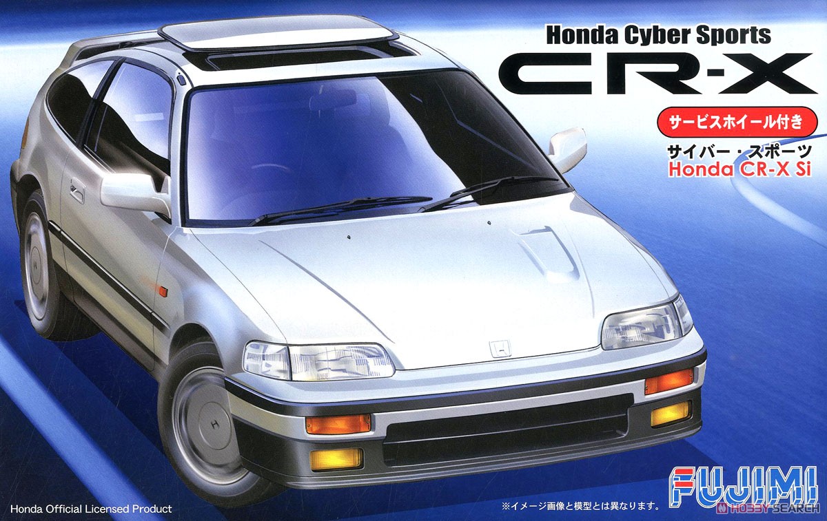 1:24 Сборная модель Honda CR-X Si Cyber Sports - 046419