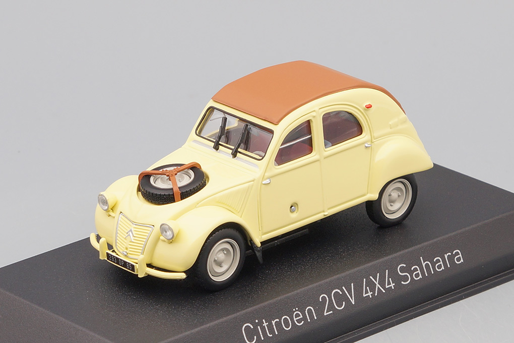 1:43 CITROEN 2CV 4x4 Sahara 1961 Panama Yellow - 150011